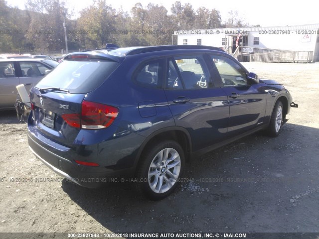 WBAVL1C59FVY39695 - 2015 BMW X1 XDRIVE28I BLUE photo 4