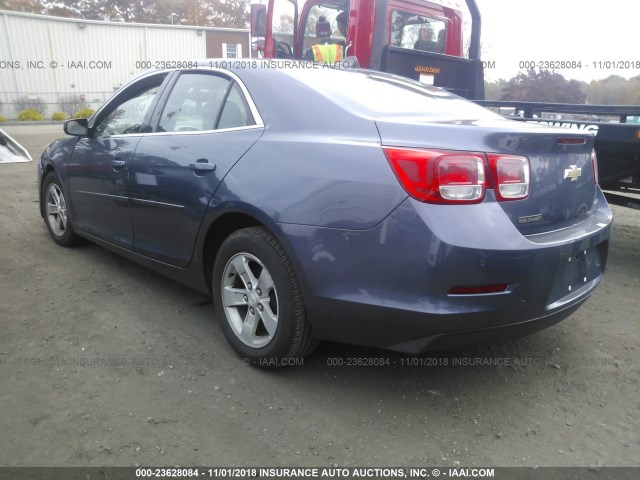 1G11B5SA3DF164131 - 2013 CHEVROLET MALIBU LS 蓝色 照片 3