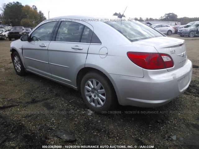 1C3CC4FB9AN192662 - 2010 CHRYSLER SEBRING TOURING SILVER photo 3