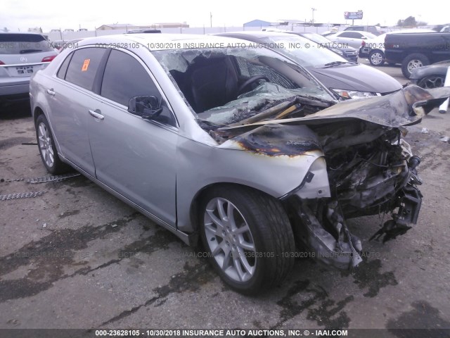 1G1ZG5E79CF102686 - 2012 CHEVROLET MALIBU LTZ 银色 照片 1