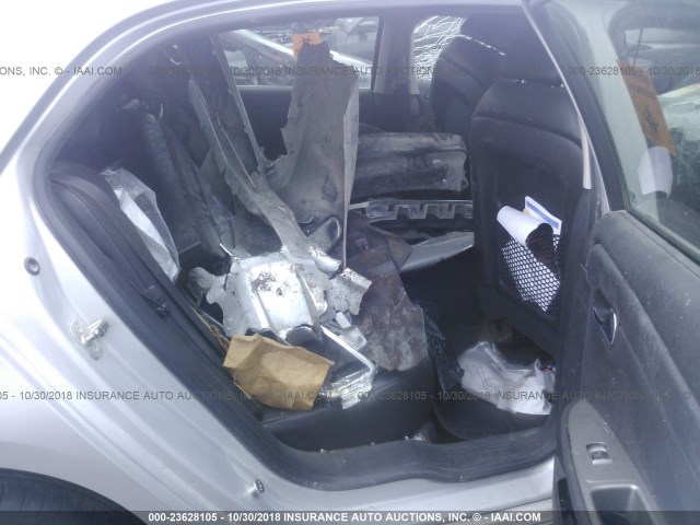 1G1ZG5E79CF102686 - 2012 CHEVROLET MALIBU LTZ 银色 照片 8