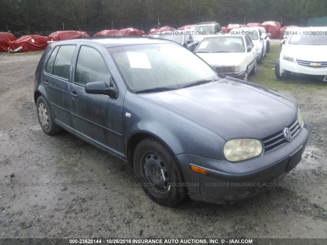 9BWFL61J444012765 - 2004 VOLKSWAGEN GOLF GL BLUE photo 1