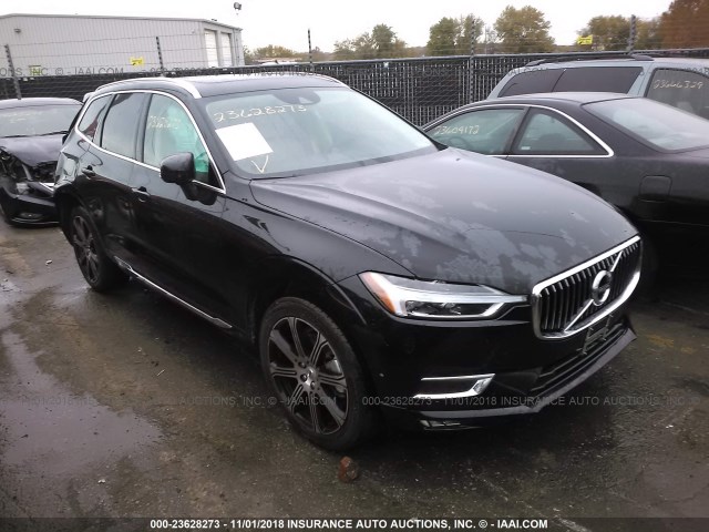 LYVA22RL6JB087799 - 2018 VOLVO XC60 T6 BLACK photo 1