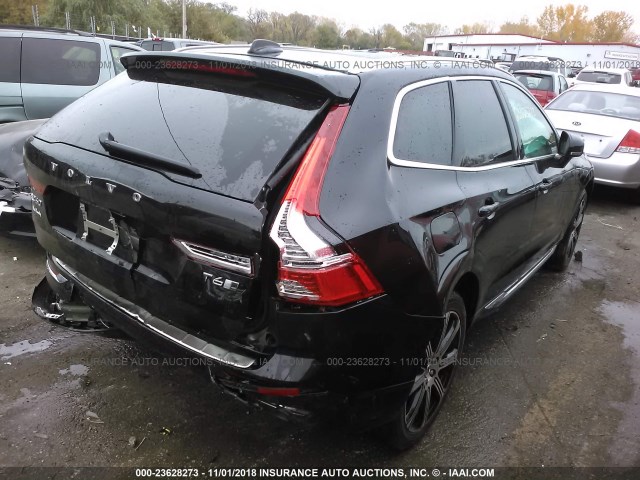 LYVA22RL6JB087799 - 2018 VOLVO XC60 T6 BLACK photo 4