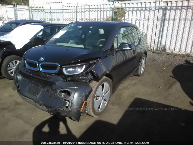 WBY1Z4C58GV507023 - 2016 BMW I3 REX GRAY photo 2