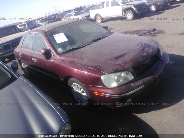 KMHFU45E04A288155 - 2004 HYUNDAI XG 350 MAROON photo 1