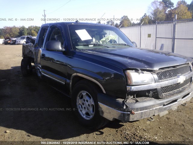 2GCEC19T631278264 - 2003 CHEVROLET SILVERADO C1500 BLUE photo 1