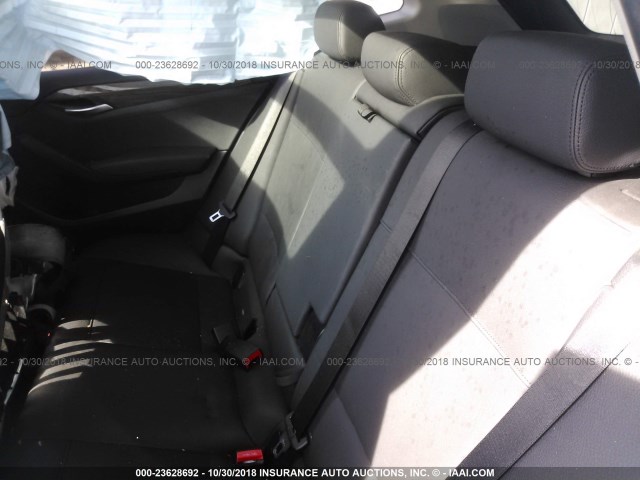 WBAVM1C52EVW49104 - 2014 BMW X1 SDRIVE28I SILVER photo 8