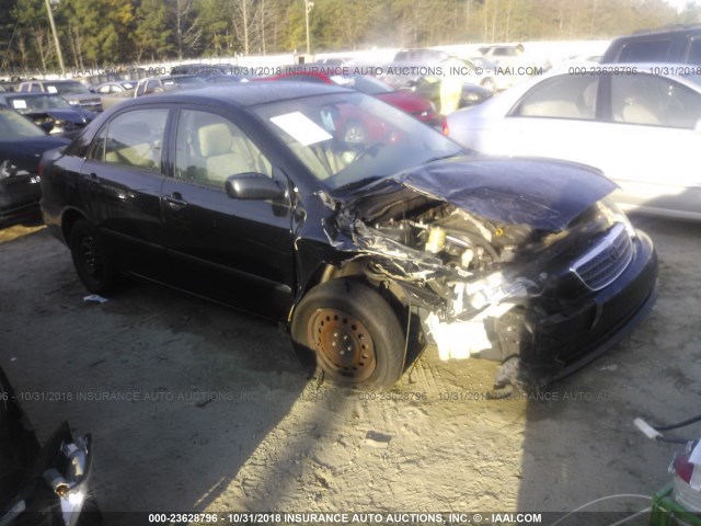 2T1BR32E57C796530 - 2007 TOYOTA COROLLA CE/LE/S BLACK photo 1