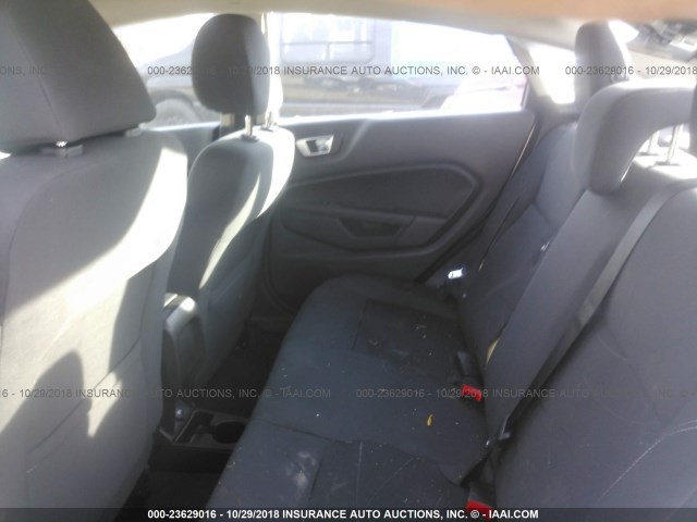 3FADP4BJ7FM126832 - 2015 FORD FIESTA SE SILVER photo 8