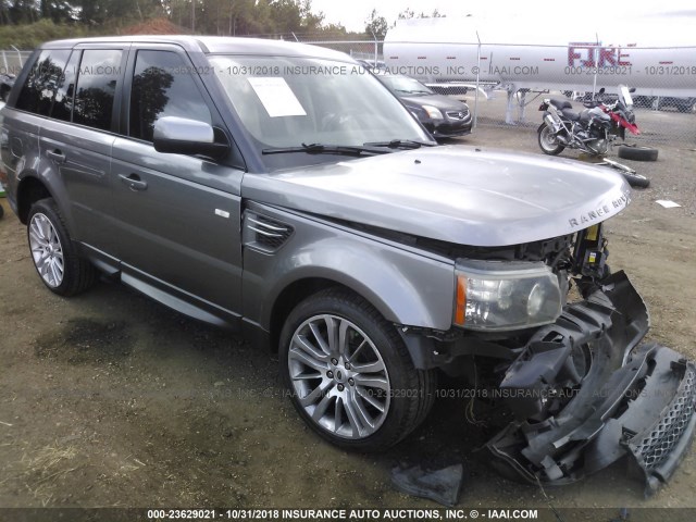 SALSK2D44AA220838 - 2010 LAND ROVER RANGE ROVER SPORT LUX GRAY photo 1