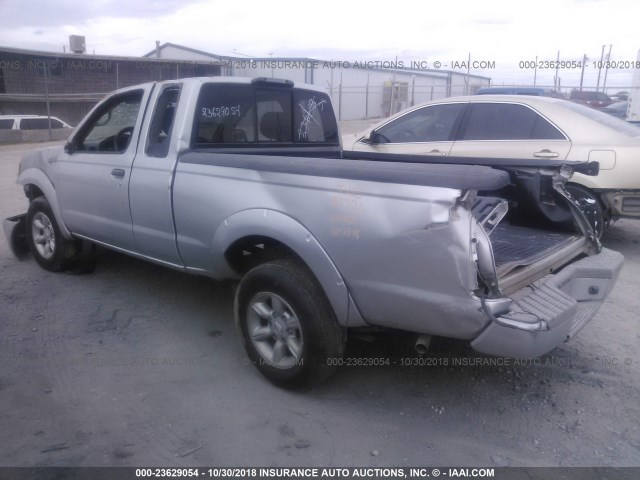 1N6DD26T34C482984 - 2004 NISSAN FRONTIER KING CAB XE SILVER photo 3