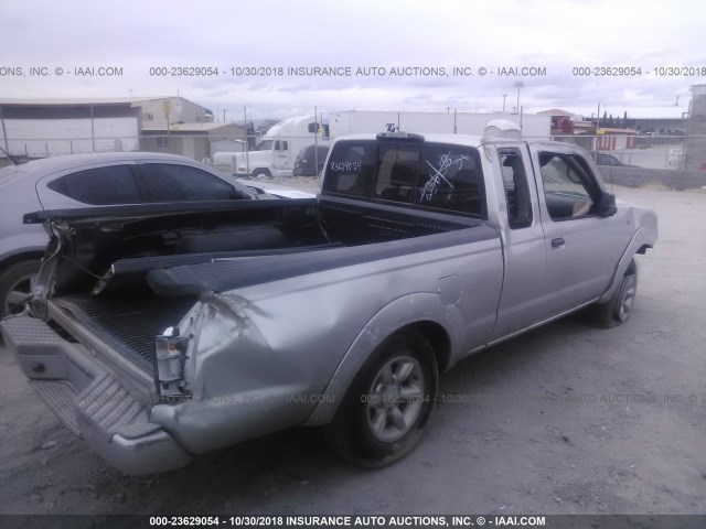 1N6DD26T34C482984 - 2004 NISSAN FRONTIER KING CAB XE SILVER photo 6
