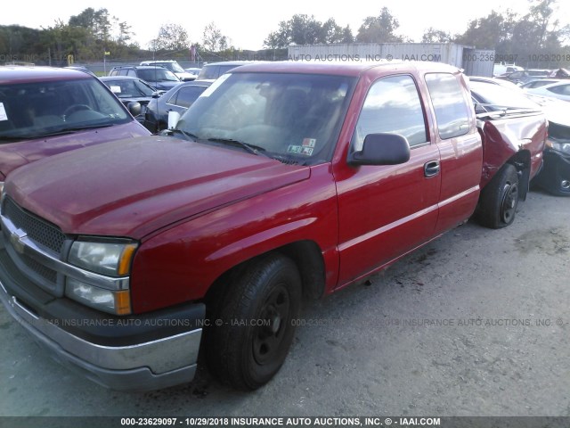 2GCEC19V731102700 - 2003 CHEVROLET SILVERADO C1500 RED photo 2