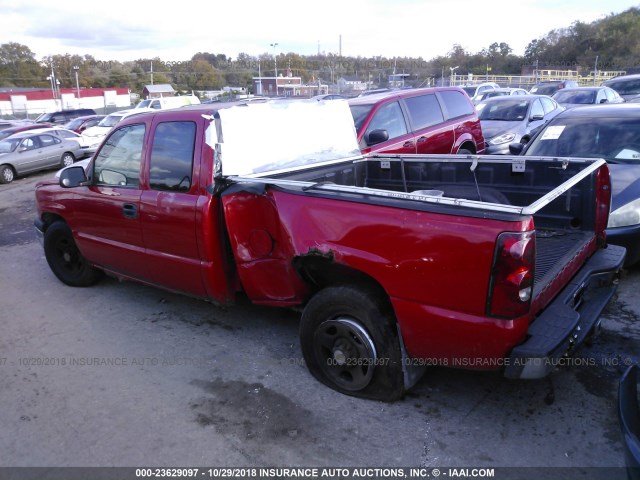 2GCEC19V731102700 - 2003 CHEVROLET SILVERADO C1500 RED photo 3