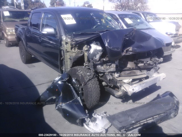 5TFLU4EN6EX095028 - 2014 TOYOTA TACOMA DOUBLE CAB 灰色 照片 1