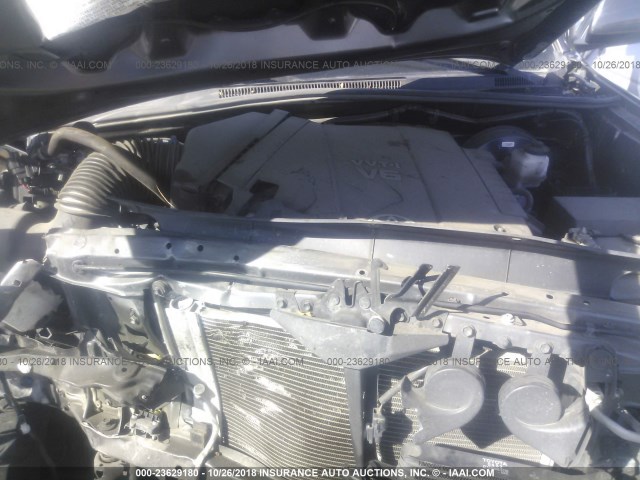 5TFLU4EN6EX095028 - 2014 TOYOTA TACOMA DOUBLE CAB 灰色 照片 10