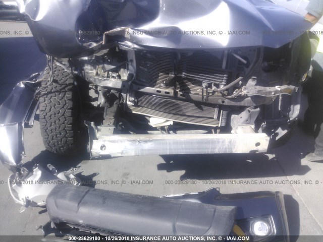5TFLU4EN6EX095028 - 2014 TOYOTA TACOMA DOUBLE CAB 灰色 照片 6