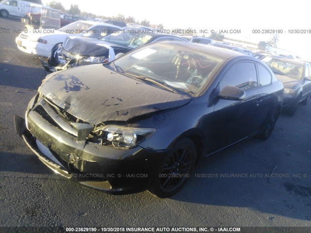 JTKDE177X60143714 - 2006 TOYOTA SCION TC 黑色 照片 2