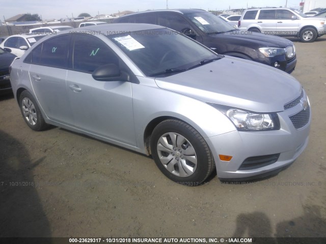 1G1PA5SH1E7475353 - 2014 CHEVROLET CRUZE LS SILVER photo 1