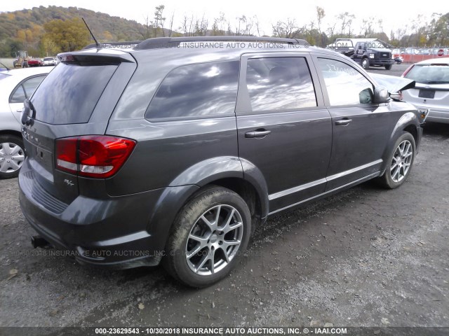 3C4PDCEG4GT182325 - 2016 DODGE JOURNEY R/T GRAY photo 4