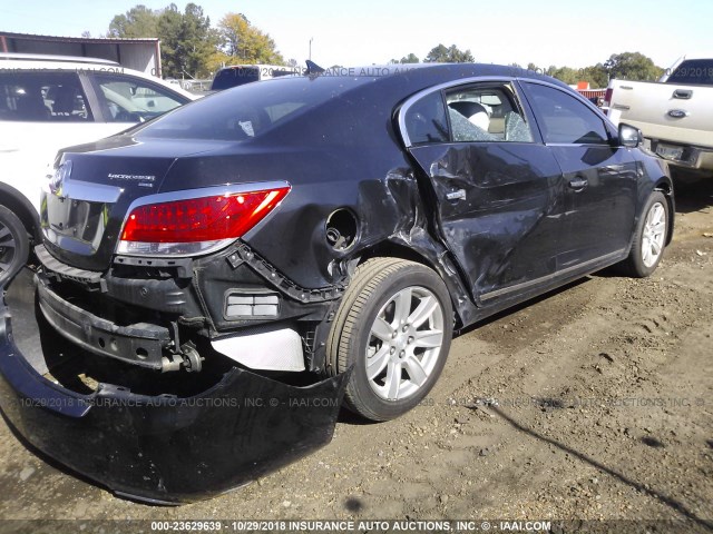 1G4GL5E34CF276099 - 2012 BUICK LACROSSE BLACK photo 4