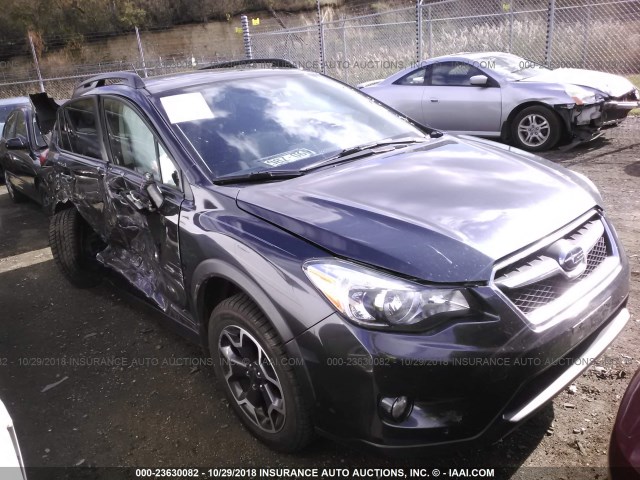 JF2GPAVC7E8215047 - 2014 SUBARU XV CROSSTREK 2.0 PREMIUM GRAY photo 1