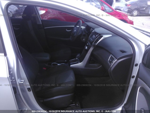 KMHD35LE0DU024421 - 2013 HYUNDAI ELANTRA GT SILVER photo 5