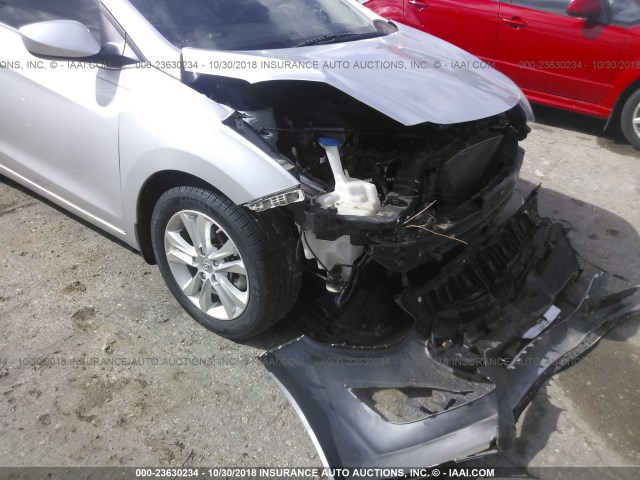 KMHD35LE0DU024421 - 2013 HYUNDAI ELANTRA GT SILVER photo 6