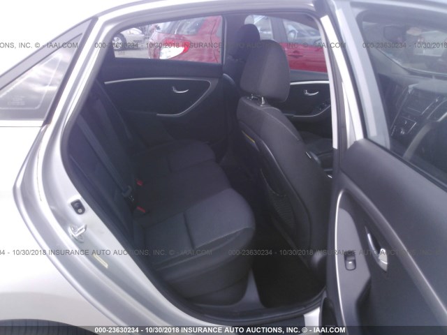 KMHD35LE0DU024421 - 2013 HYUNDAI ELANTRA GT SILVER photo 8