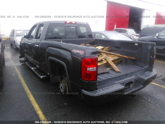 1GTV2VEC2EZ167639 - 2014 GMC SIERRA K1500 SLT GRAY photo 3