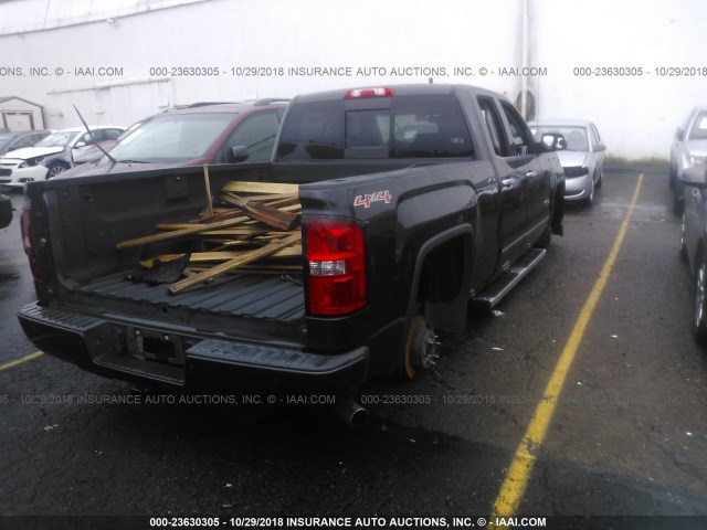 1GTV2VEC2EZ167639 - 2014 GMC SIERRA K1500 SLT GRAY photo 4