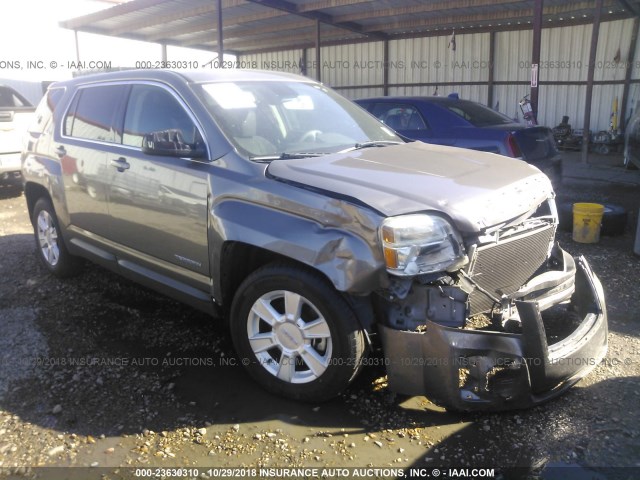 2GKALMEK2C6100985 - 2012 GMC TERRAIN SLE GRAY photo 1