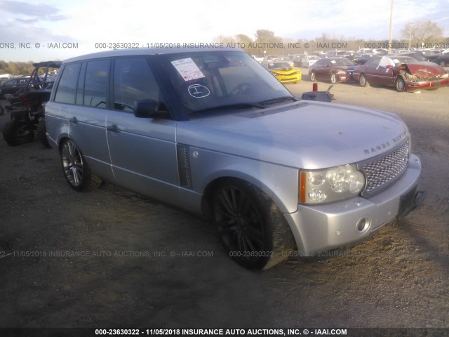 SALMF13457A239657 - 2007 LAND ROVER RANGE ROVER SUPERCHARGED SILVER photo 1