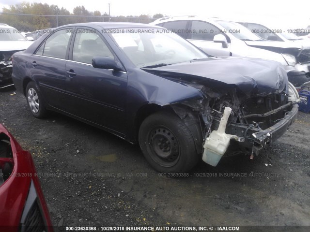 4T1BE32K54U341964 - 2004 TOYOTA CAMRY LE/XLE/SE BLUE photo 1