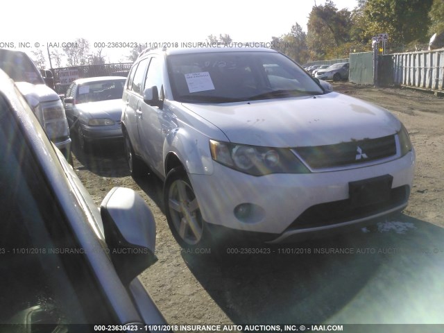 JA4MT41X27U014684 - 2007 MITSUBISHI OUTLANDER XLS WHITE photo 1