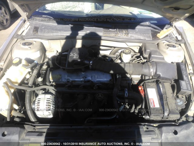 1G1JC524317100149 - 2001 CHEVROLET CAVALIER CNG GOLD photo 10