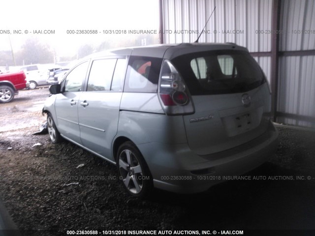 JM1CR293070148106 - 2007 MAZDA 5 Light Blue photo 3