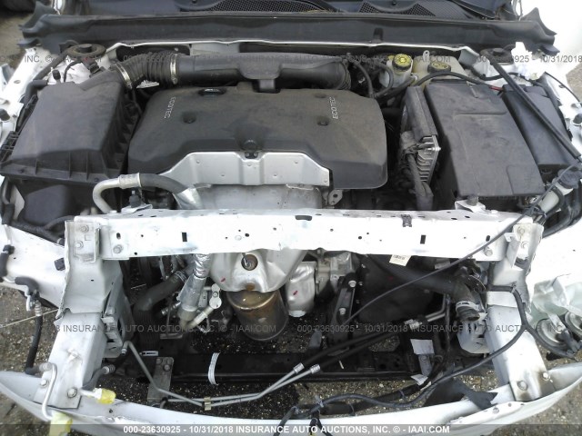 1G11C5SL7EF277757 - 2014 CHEVROLET MALIBU 1LT WHITE photo 10