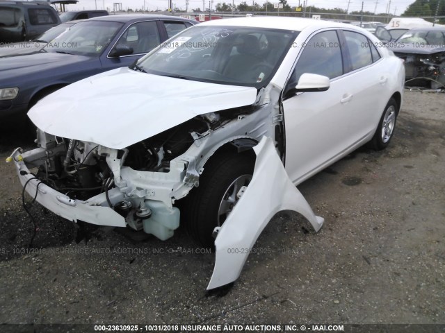 1G11C5SL7EF277757 - 2014 CHEVROLET MALIBU 1LT WHITE photo 2