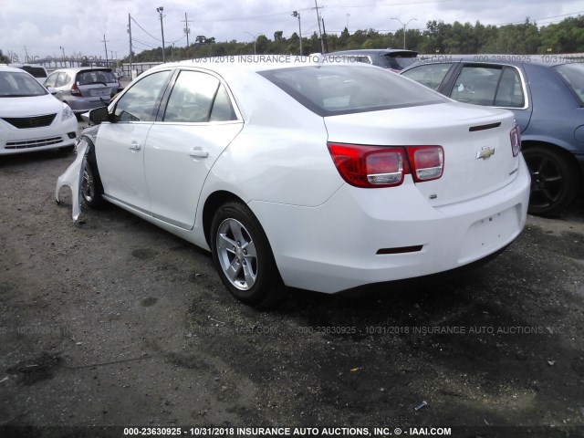 1G11C5SL7EF277757 - 2014 CHEVROLET MALIBU 1LT WHITE photo 3