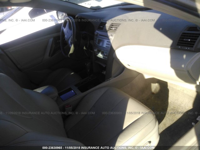 4T1BE46K28U253251 - 2008 TOYOTA CAMRY CE/LE/XLE/SE GOLD photo 5