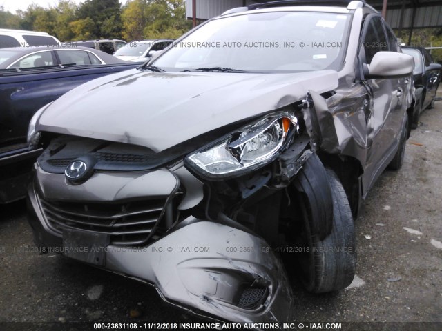 KM8JUCAC1BU309678 - 2011 HYUNDAI TUCSON GLS/LIMITED 棕色 照片 6