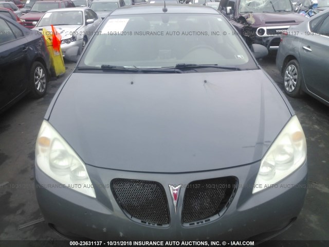 1G2ZG57N984255840 - 2008 PONTIAC G6 SE GRAY photo 6