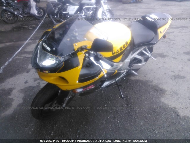 JS1GR7HA932101907 - 2003 SUZUKI GSX-R750 YELLOW photo 2