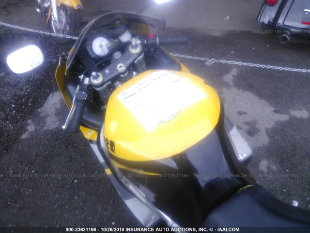 JS1GR7HA932101907 - 2003 SUZUKI GSX-R750 YELLOW photo 5