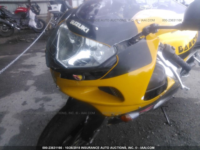 JS1GR7HA932101907 - 2003 SUZUKI GSX-R750 YELLOW photo 6