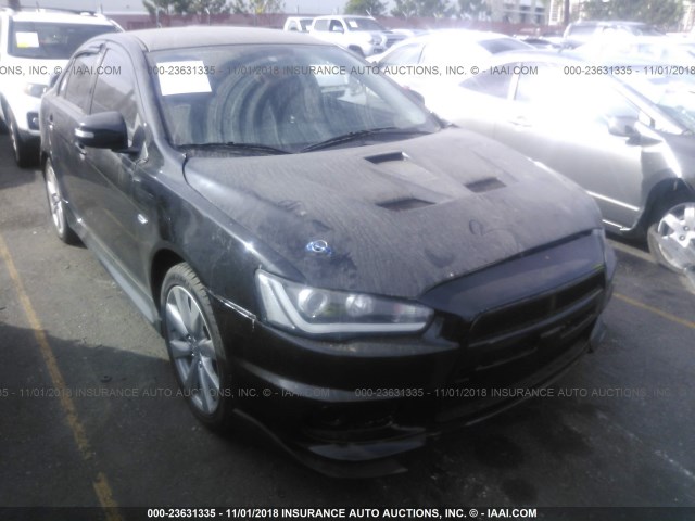 JA32U8FW8FU019905 - 2015 MITSUBISHI LANCER GT BLACK photo 1