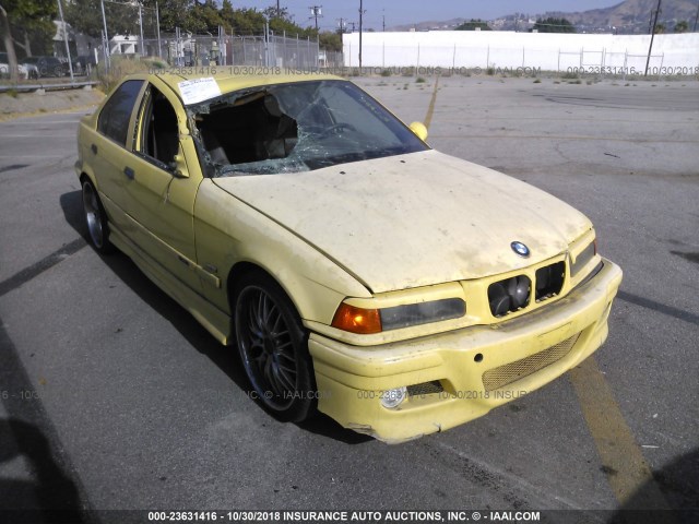 WBSCD0326VEE11441 - 1997 BMW M3 AUTOMATIC YELLOW photo 1