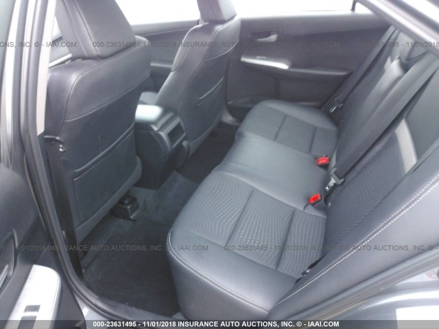 4T1BF1FK4CU088484 - 2012 TOYOTA CAMRY SE/LE/XLE GRAY photo 8